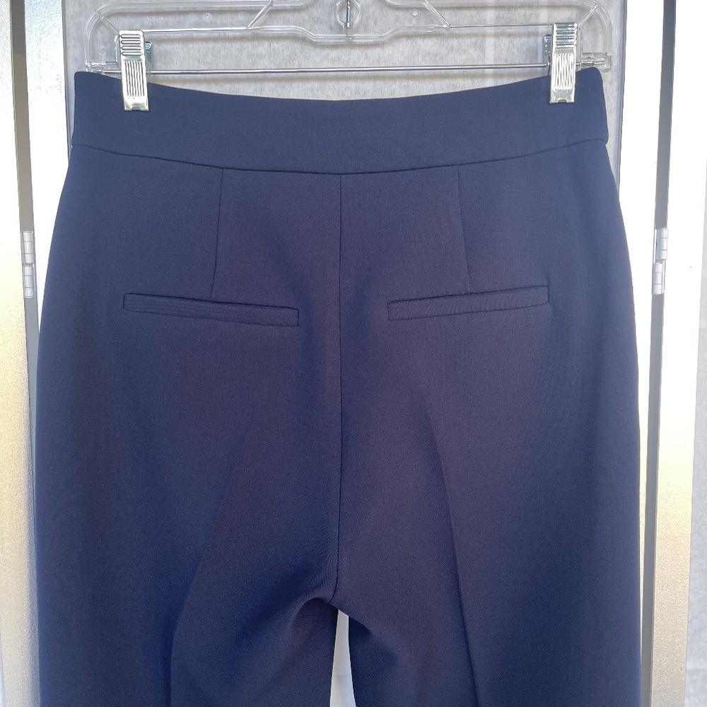 NWOT Veronica Beard Navy/Gold Renzo Pants sz 2 - Picture 4 of 8